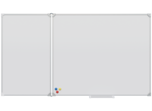 Доска маркерная 180×100 см магнитная 2-элементная