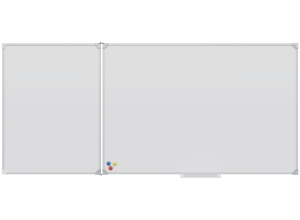Доска маркерная 225×100 см магнитная 2-элементная