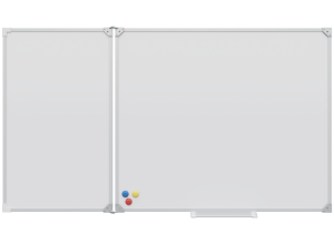Доска маркерная 150×85 см магнитная 2-элементная